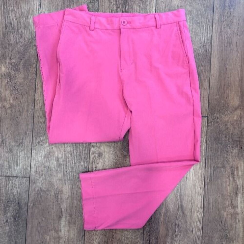 Vineyard Vines Breaker Pant Boys 18 Coral Pink Performance Stretch Pants Youth